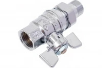 Шаровой кран Bugatti 322C G1/2" DN15 PN64 хром. 032204C