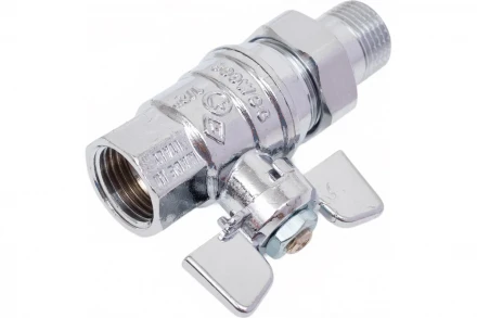 Шаровой кран Bugatti 322C G1/2" DN15 PN64 хром. 032204C