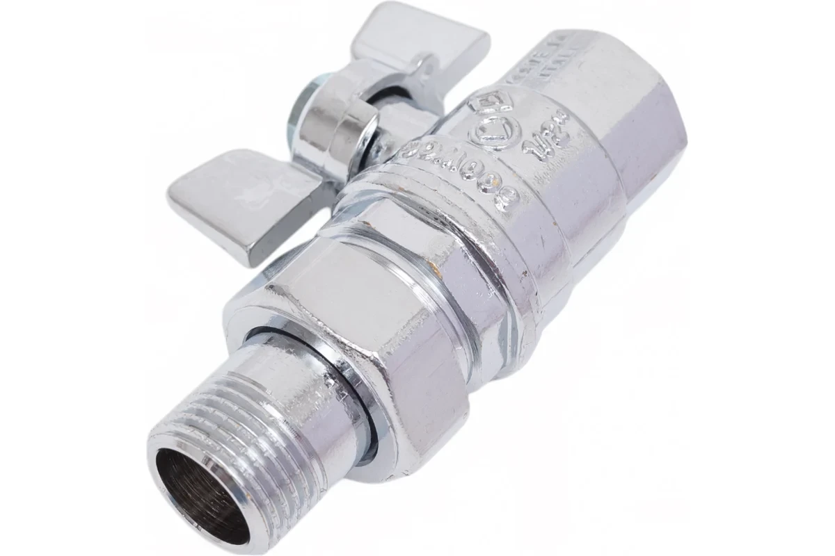 Шаровой кран Bugatti 322C G1/2" DN15 PN64 хром. 032204C