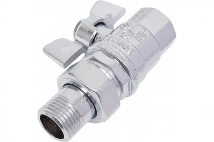 Шаровой кран Bugatti 322C G1/2" DN15 PN64 хром. 032204C