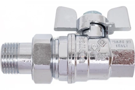 Шаровой кран Bugatti 322C G1/2" DN15 PN64 хром. 032204C