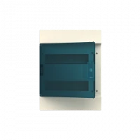  Бокс ABB настенный Mistral41 24М зеленая прозрачная дверь c клеммами 1SPE007717F0521