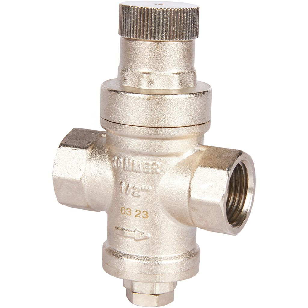 Редуктор давления Rommer ВН-ВН 1/2" PN16 RVS-0009-000015