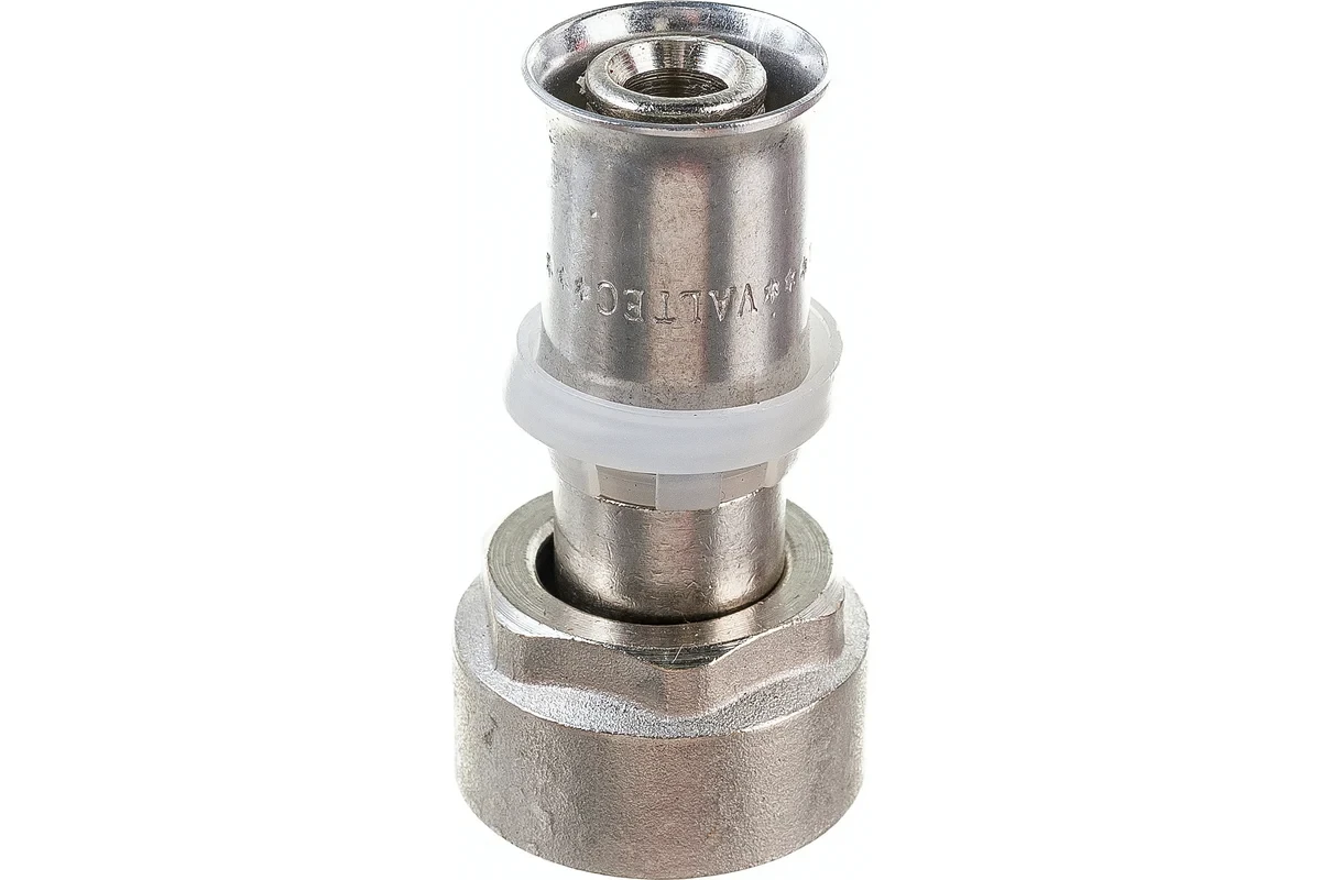Соеденитель обжимной Valtec для PEX трубы 16x2,0 (3/4") для коллектор. групы VTc.712.NE.1605