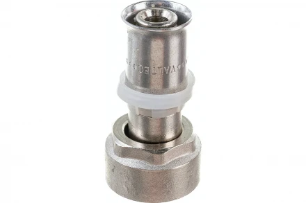 Соеденитель обжимной Valtec для PEX трубы 16x2,0 (3/4") для коллектор. групы VTc.712.NE.1605