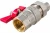 Шаровой кран с полусгоном Valtec BASE 1/2" вн.-нар. VT.227.N.04