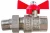 Шаровой кран с полусгоном Valtec BASE 1/2" вн.-нар. VT.227.N.04
