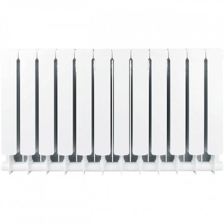 Биметаллический радиатор STOUT Space 500 12 секции боковое подключение SRB-0310-050012