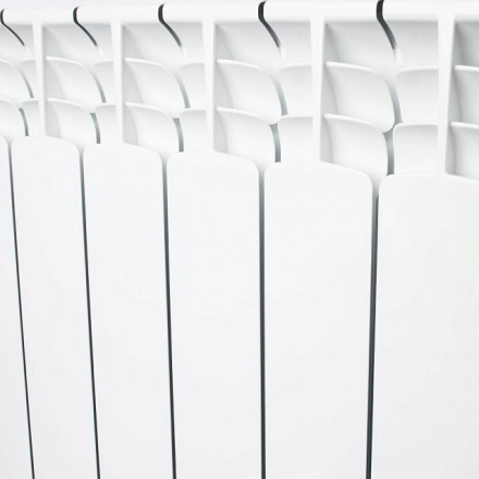 Биметаллический радиатор STOUT Space 500 12 секции боковое подключение SRB-0310-050012