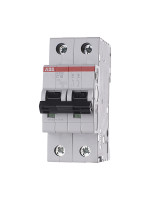 Автоматический выключатель ABB 2-полюсный S202 C10 2CDS252001R0104