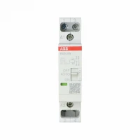Контактор ABB EN20-20N-06 модульный с ручным управлением (20А АС-1, 2НО), катушка 230В AC/DC 1SBE122111R0620