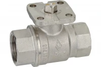 Шаровой кран Bugatti с фланцем под привод по ISO5211 220AT Rp1"1/4 DN32 PN25 02000047