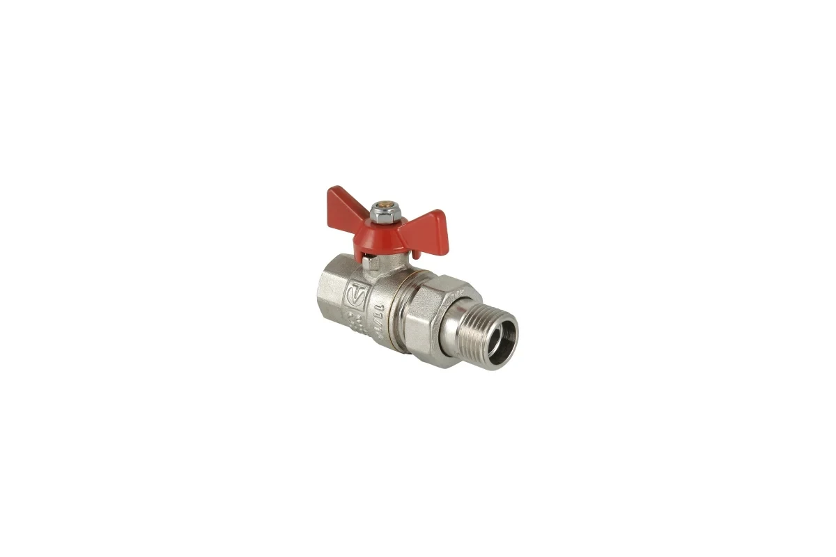 Шаровой кран с полусгоном Valtec BASE 1" вн.-нар. VT.227.N.06