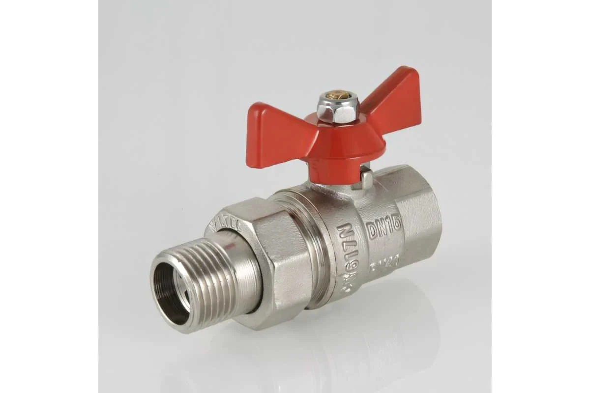 Шаровой кран с полусгоном Valtec BASE 1" вн.-нар. VT.227.N.06
