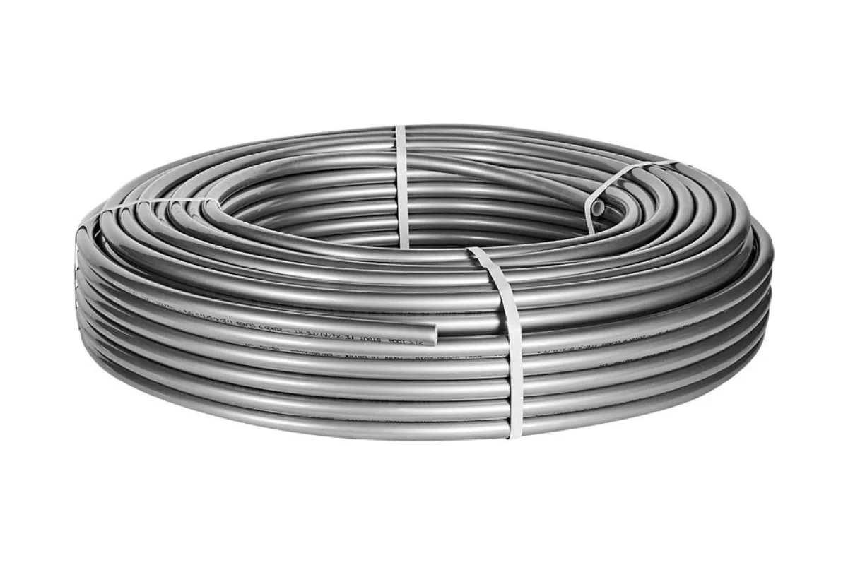 Труба стабильная STOUT PE-Xa/Al/PE-RT серая 20х2,9 (бухта 100 метров) SPS-0002-002029