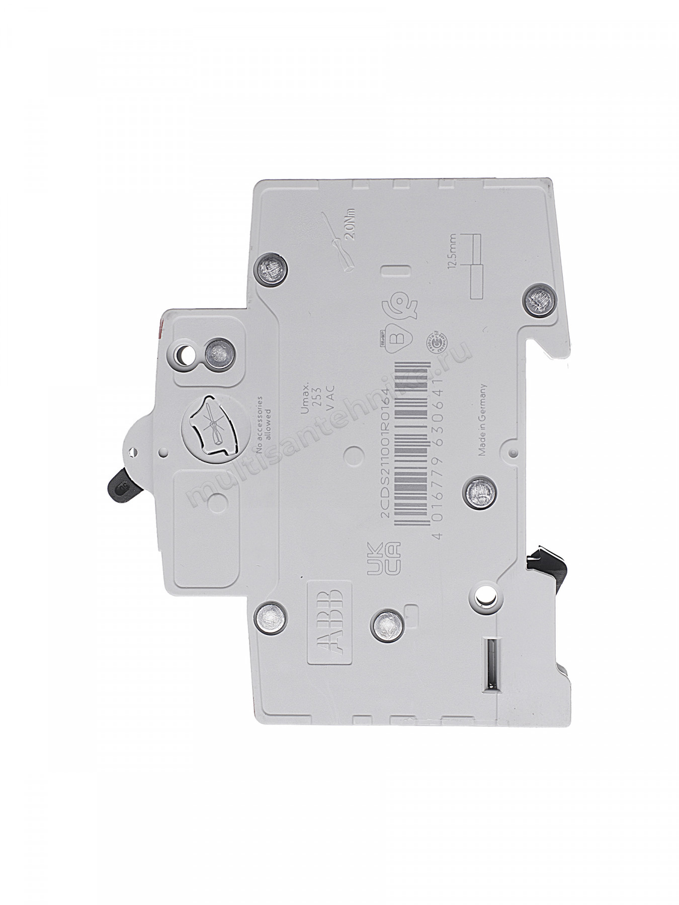 Автоматический выключатель ABB 1-полюсный SH201 C16 2CDS211001R0164