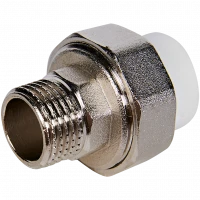 Муфта Pro Aqua разъемная с американкой наружная 20x1/2 PA21008