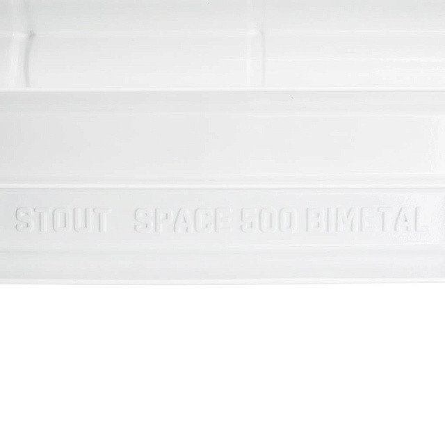 Биметаллический радиатор STOUT Space 500 14 секции боковое подключение SRB-0310-050014