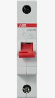 Рубильник ABB 1-полюсный SHD201/40 красный рычаг 2CDD271111R0040