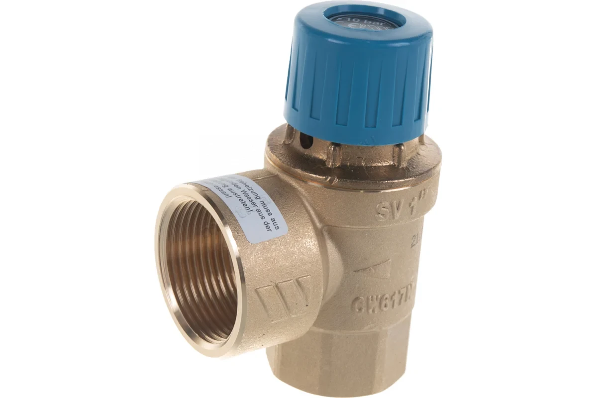 Клапан Stout предохранительный 1"x1 1/4" 10 бар SVS-0003-010025
