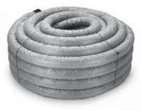 Труба дренажная ПНД d 63 с перфорацией в фильтре (50м)