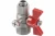 Шаровой кран для подключения манометра 1/2 вн Valtec VT.807.N.0403