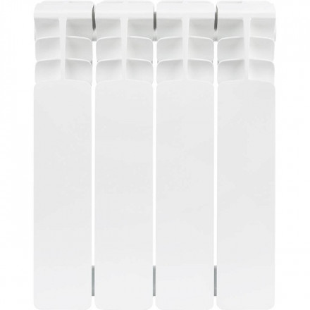 Биметаллический радиатор STOUT Space 350 4 секции боковое подключение SRB-0310-035004