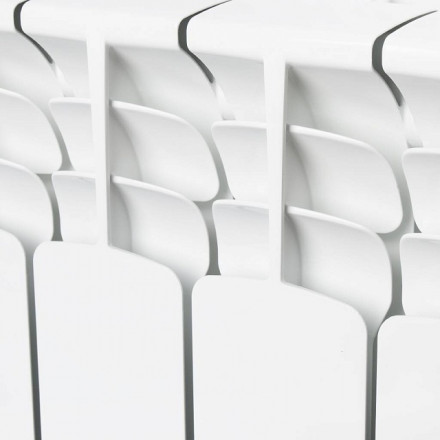 Биметаллический радиатор STOUT Space 350 4 секции боковое подключение SRB-0310-035004