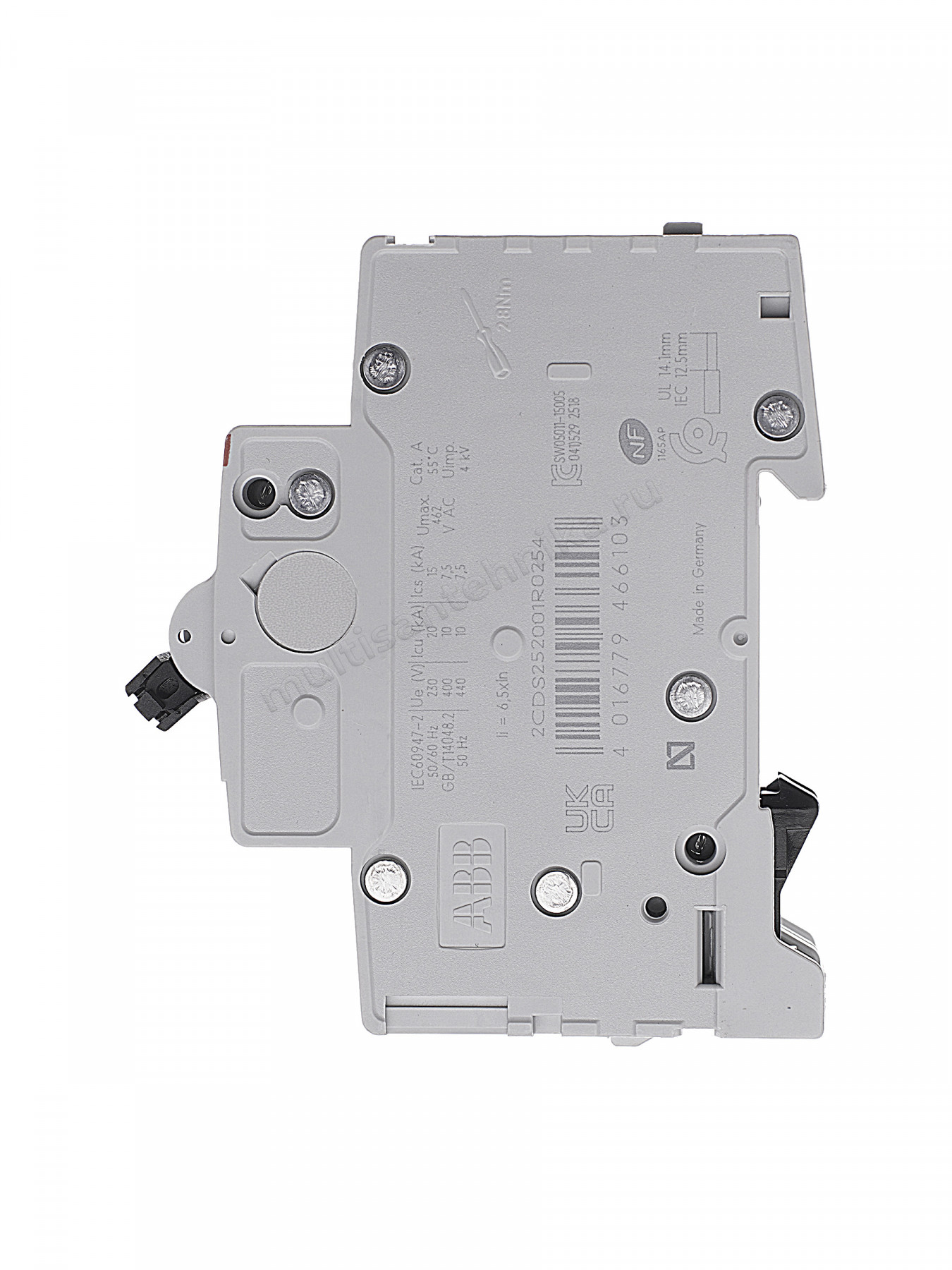 Автоматический выключатель ABB 2-полюсный S202 C25 2CDS252001R0254