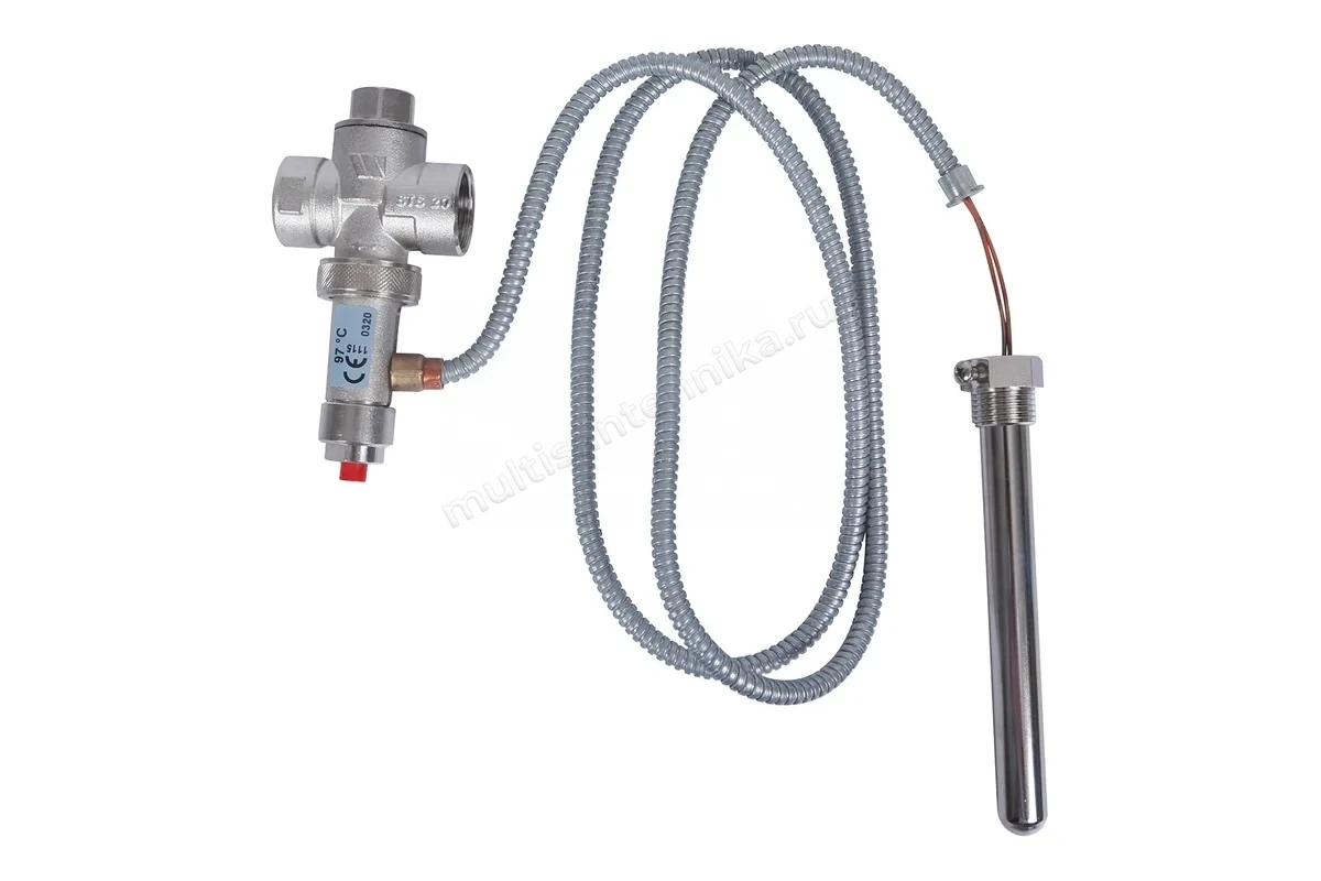 Термоклапан Stout для твердотельных котлов 1/2" SVS-0007-000015
