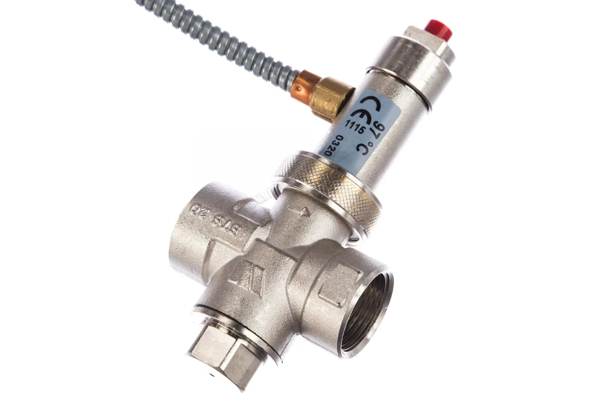 Термоклапан Stout для твердотельных котлов 1/2" SVS-0007-000015