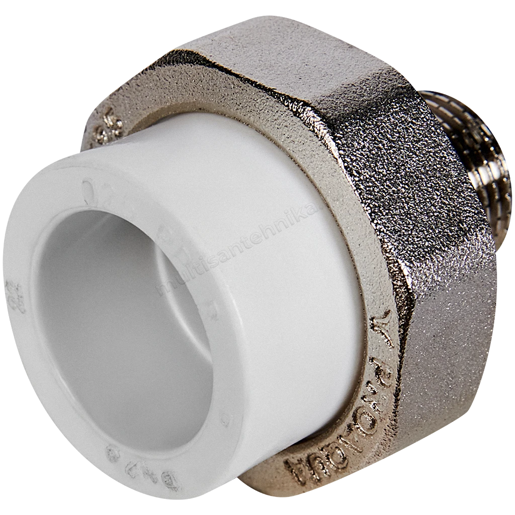 Муфта Pro Aqua разъемная с американкой наружная 25x1/2" PA21012
