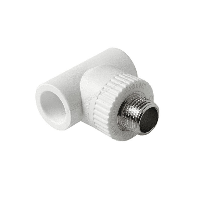 Тройник Pro Aqua комбинированный наружная 20x1/2 PA25008P