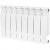 Биметаллический радиатор STOUT Space 350 8 секции боковое подключение SRB-0310-035008