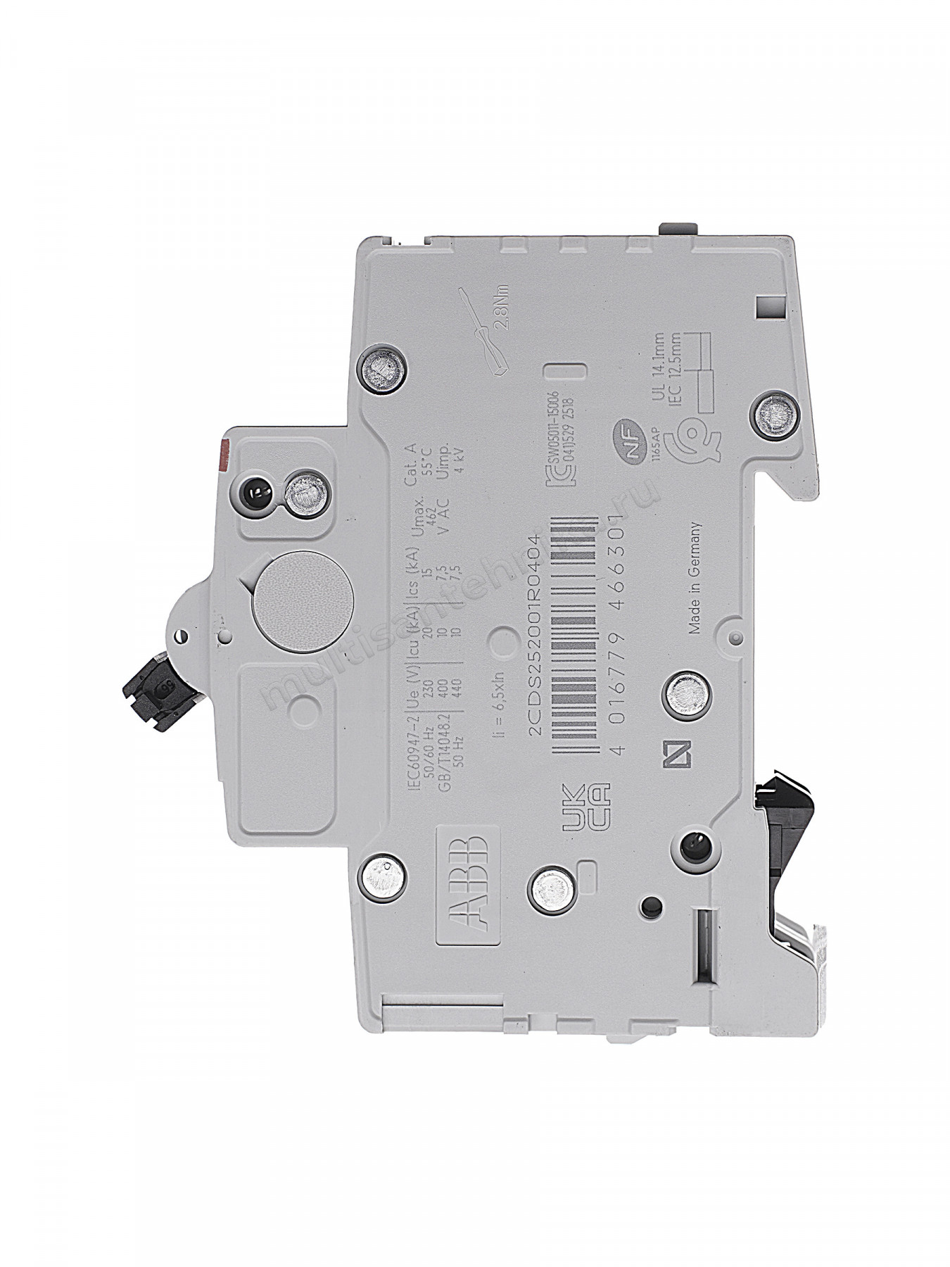 Автоматический выключатель ABB 2-полюсный S202 C40 2CDS252001R0404