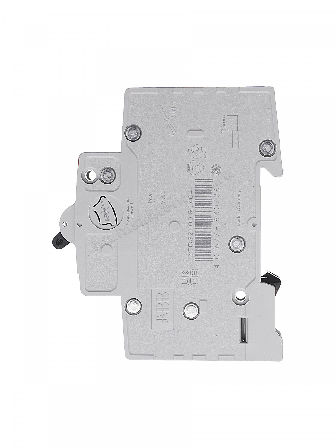 Автоматический выключатель ABB 1-полюсный SH201 C40 2CDS211001R0404