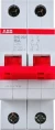 Рубильник ABB 2-полюсный SHD202/16 красный рычаг 2CDD272111R0016