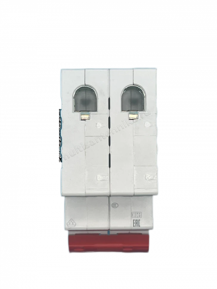Рубильник ABB 2-полюсный SHD202/16 красный рычаг 2CDD272111R0016
