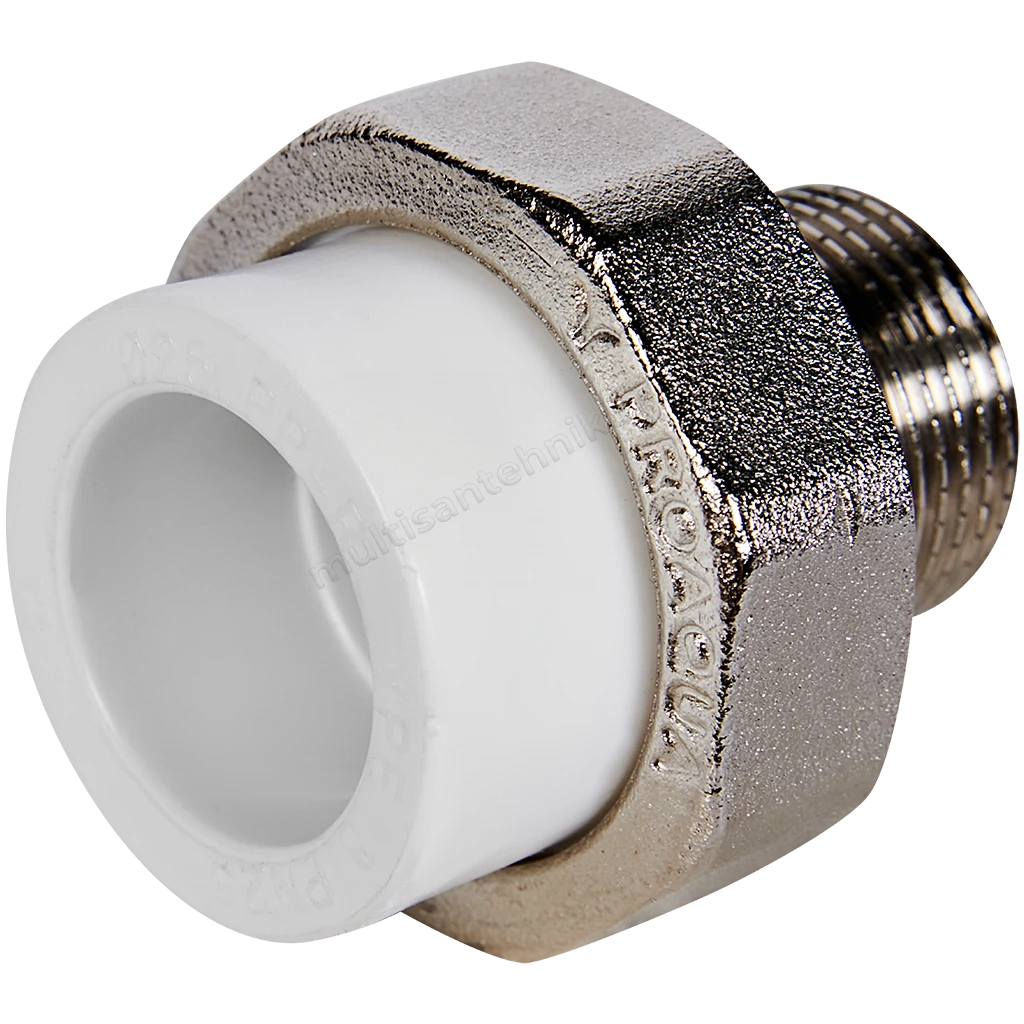 Муфта Pro Aqua разъемная с американкой наружная 25x3/4" PA21014