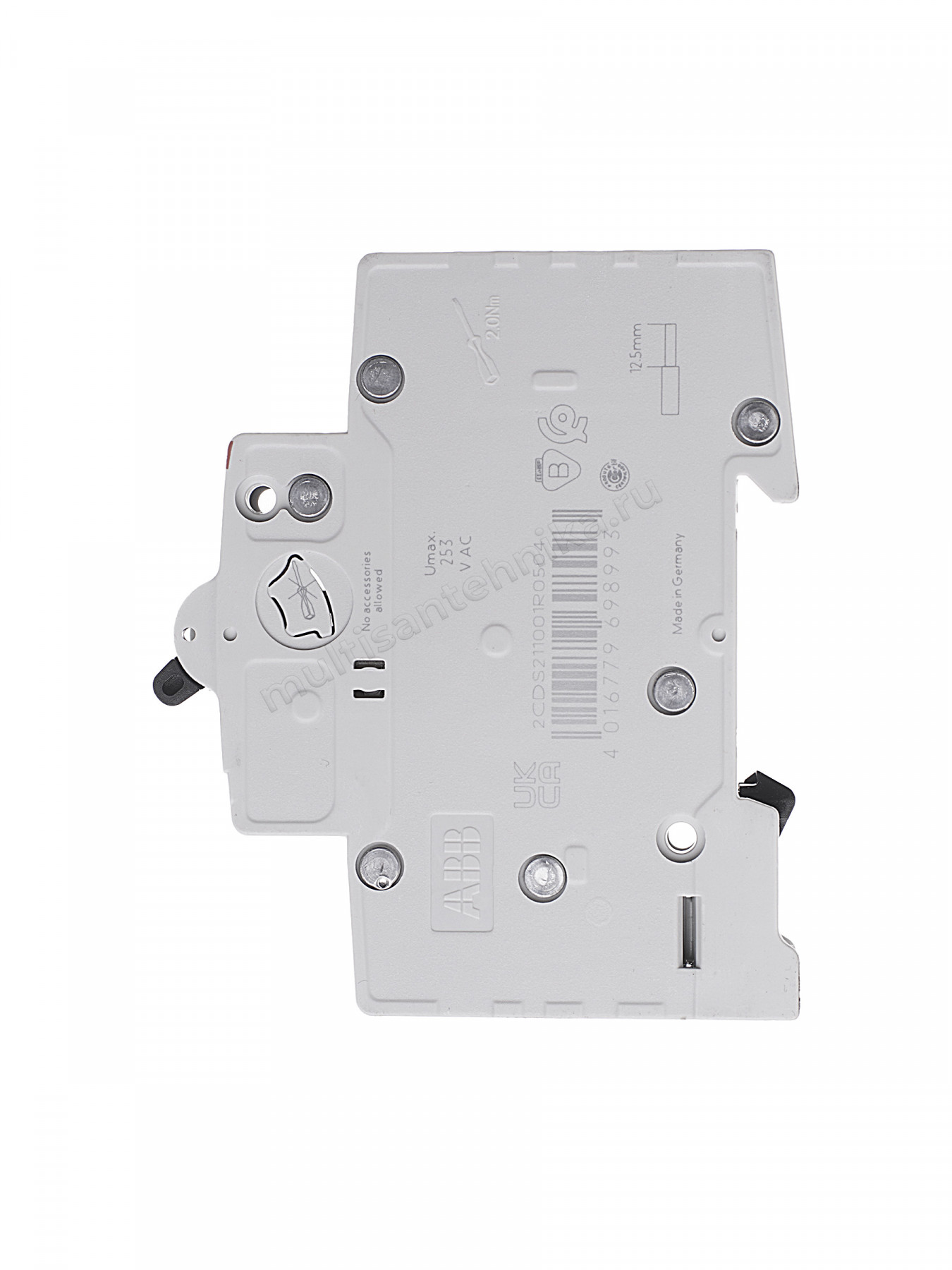 Автоматический выключатель ABB 1-полюсный SH201 C50 2CDS211001R0504