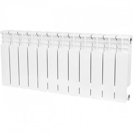 Биметаллический радиатор STOUT Space 350 12 секции боковое подключение SRB-0310-035012
