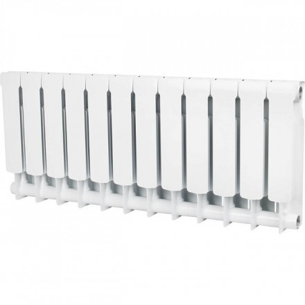 Биметаллический радиатор STOUT Space 350 12 секции боковое подключение SRB-0310-035012