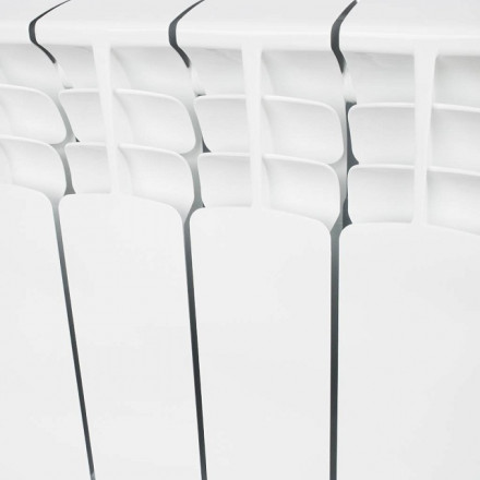 Биметаллический радиатор STOUT Space 350 12 секции боковое подключение SRB-0310-035012