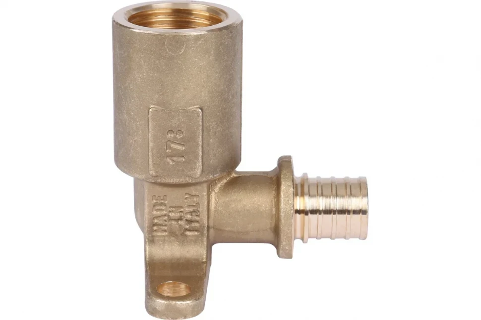 Угольник STOUT настенный с креплением с длинным патрубком 16xRp 1/2" SFA-0032-001612