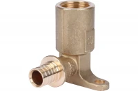 Угольник STOUT настенный с креплением с длинным патрубком 16xRp 1/2" SFA-0032-001612