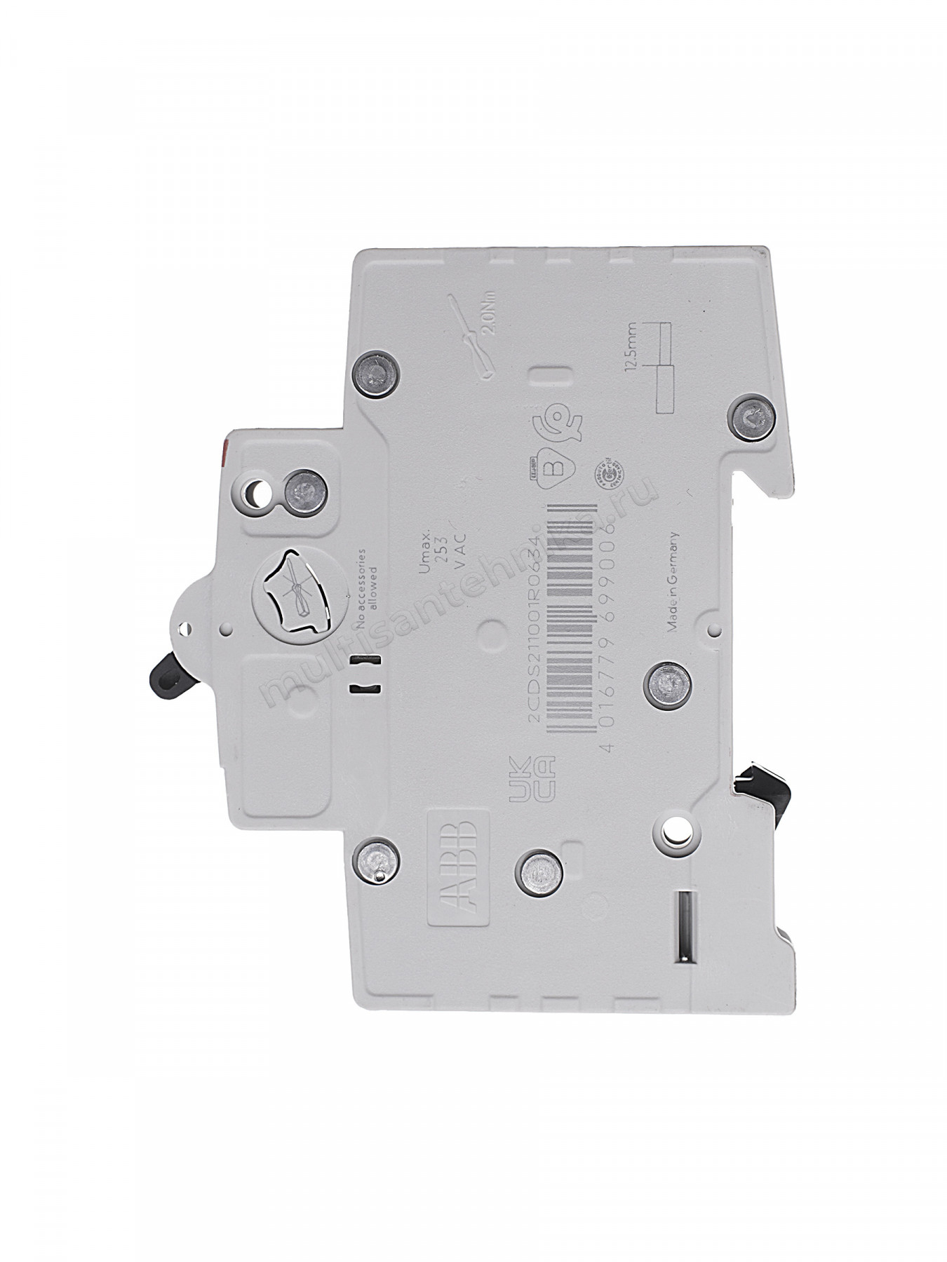 Автоматический выключатель ABB 1-полюсный SH201 C63 2CDS211001R0634