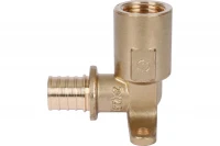 Угольник STOUT настенный с креплением с длинным патрубком 20xRp 1/2" SFA-0032-002012