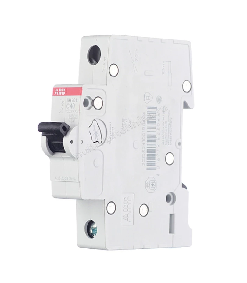 Автоматический выключатель ABB 1-полюсный SH201L C40 2CDS241001R0404