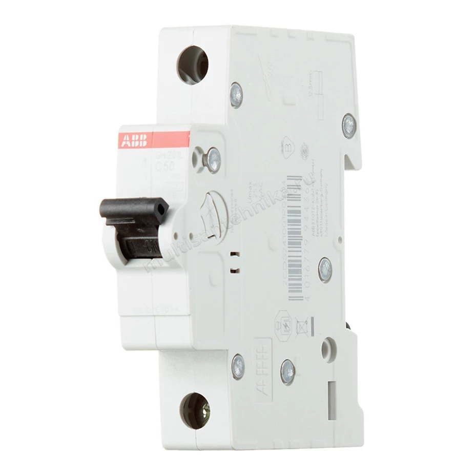 Автоматический выключатель ABB 1-полюсный SH201L C50 2CDS241001R0504