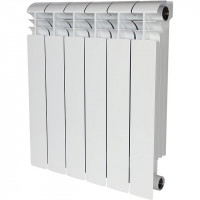 Биметаллический радиатор STOUT Vega 500 BM 6 секции боковое подключение SRB-1310-050006